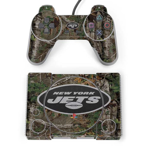 NFL New York Jets Realtree Xtra Green Camo PlayStation Classic Bundle Skin